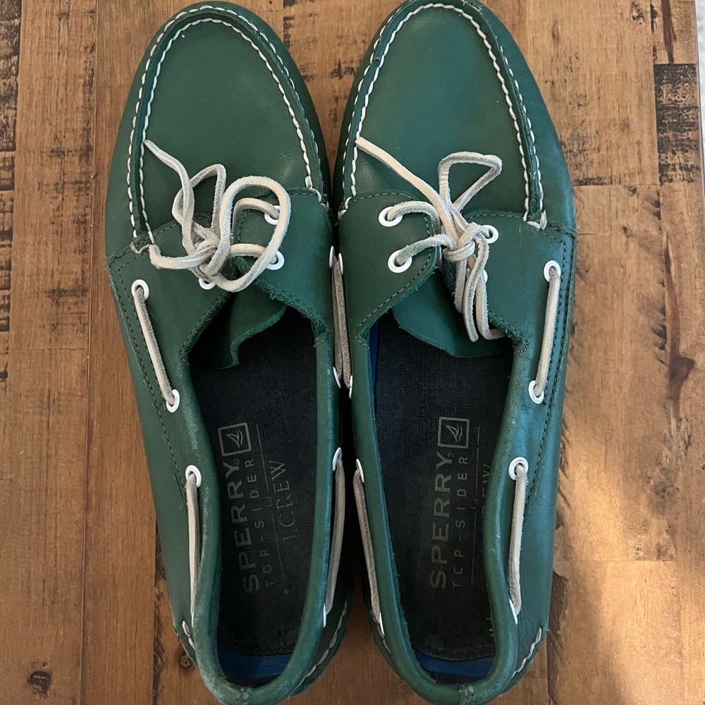 Sperry x J Crew | Green | 12